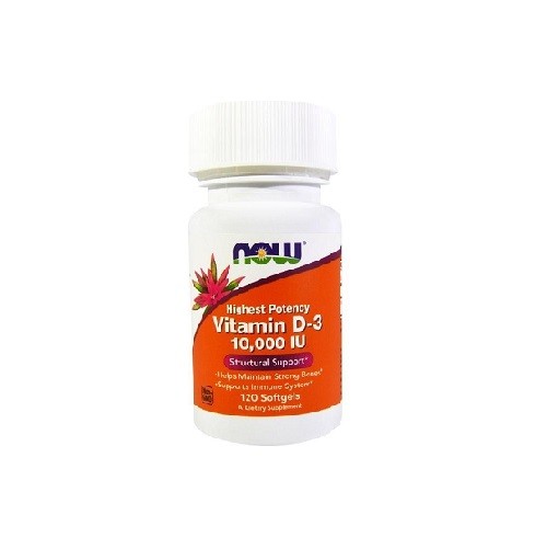 Витамин Д (Д3) NOW Vitamin D-3 10.000 IU